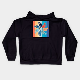 Pocket Trumpet Rainbow Kids Hoodie